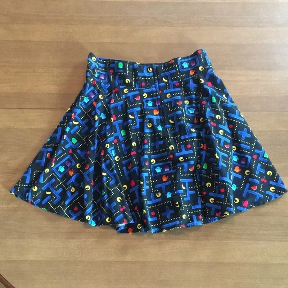 Retrolicious Pac-Man Retro Atari Arcade Game Video Game skirt 🍒 👻 🍌🍉 - Picture 6 of 14